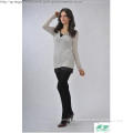 Ladies knitted 100%cashmere pullover sweater